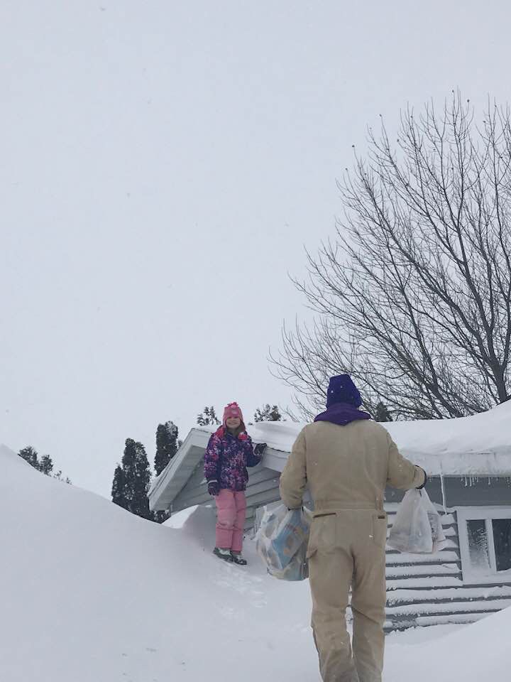 Snow drift